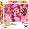 Pink Table Jigsaw Unique Puzzles - Premium Quality - 500 Pieces
