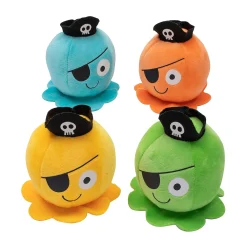 Pirate Stuffed Octopuses - 12 Pc.
