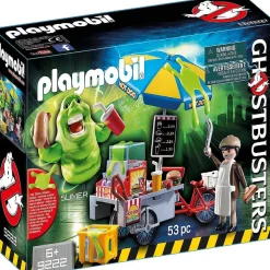 Playmobil Slimer With Hot Dog Stand