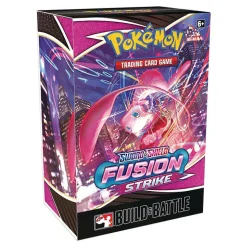 Pokemon Tcg Sword Shield Fusion Strike Build & Battle 10-Box Display Card Kit