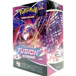 Pokemon Tcg Sword Shield Fusion Strike Build & Battle 10-Box Display Card Kit