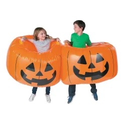Pumpkin Inflatable Body Bopper Set