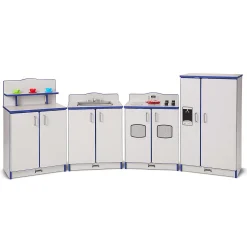 Rainbow Accents Culinary Creations Kitchen Stove - Blue