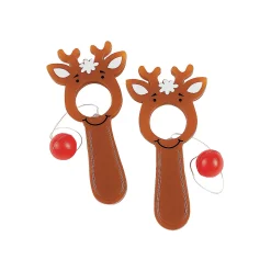Reindeer Bull's-Eye Games