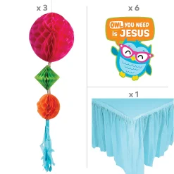 Religious Animals Value Trunk-Or-Treat Decorating Kit - 10 Pc.
