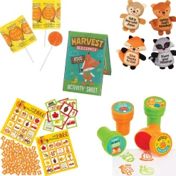 Religious Fall Bingo Game & Prize Kit For 32