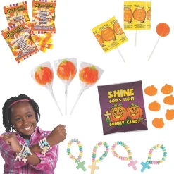 Religious Halloween Candy Handout Kit – 204 Pc.