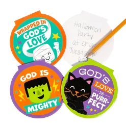 Religious Halloween Notepads - 24 Pc.