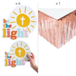 Religious Rainbow Value Trunk-Or-Treat Decorating Kit - 7 Pc.