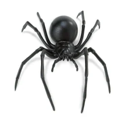 Safari Black Widow Spider Toy