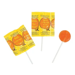 Scripture Candy™ Religious Harvest Lollipops - 50 Pc.