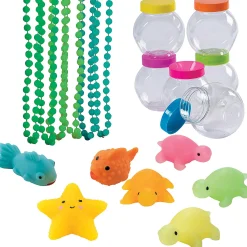 Sea Life Mochi Squishies In Aquariums Kit For 24