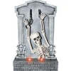 Shaking Skeleton On Tombstone