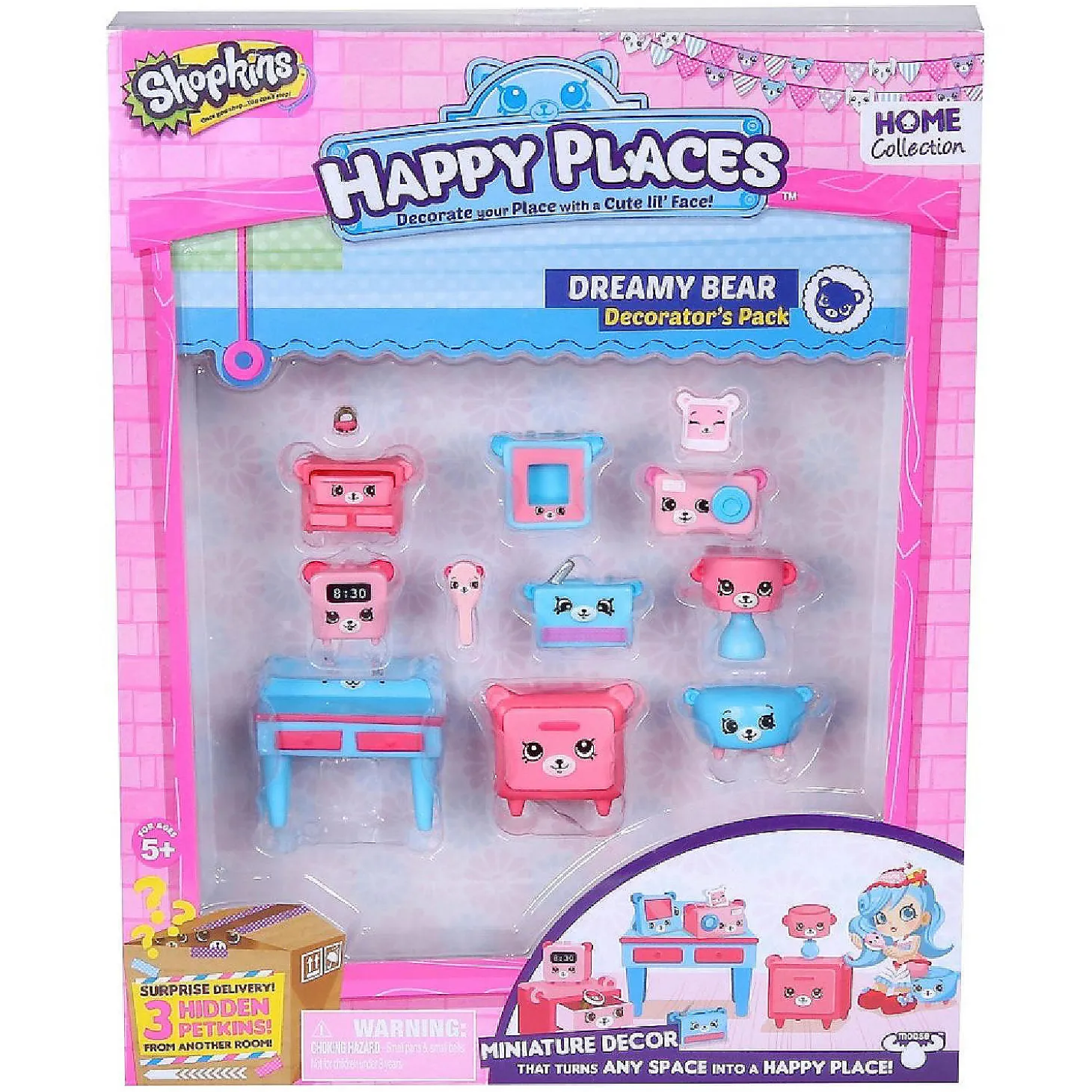 Shopkins Decorator Pack Dreamy Bear Playset