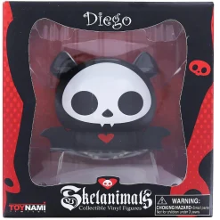Skelanimals 4.5 Inch Collectible Vinyl Figure Diego The Bat