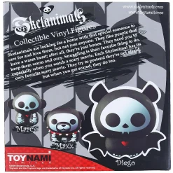 Skelanimals 4.5 Inch Collectible Vinyl Figure Diego The Bat