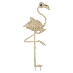 Skeleton Flamingo Halloween Decoration
