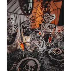 Skull Vintage Halloween Paper Dinner Plates - 8 Ct.