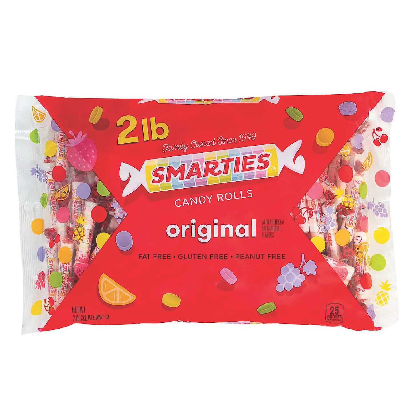 Smarties® Hard Candy Rolls - 120 Pc.