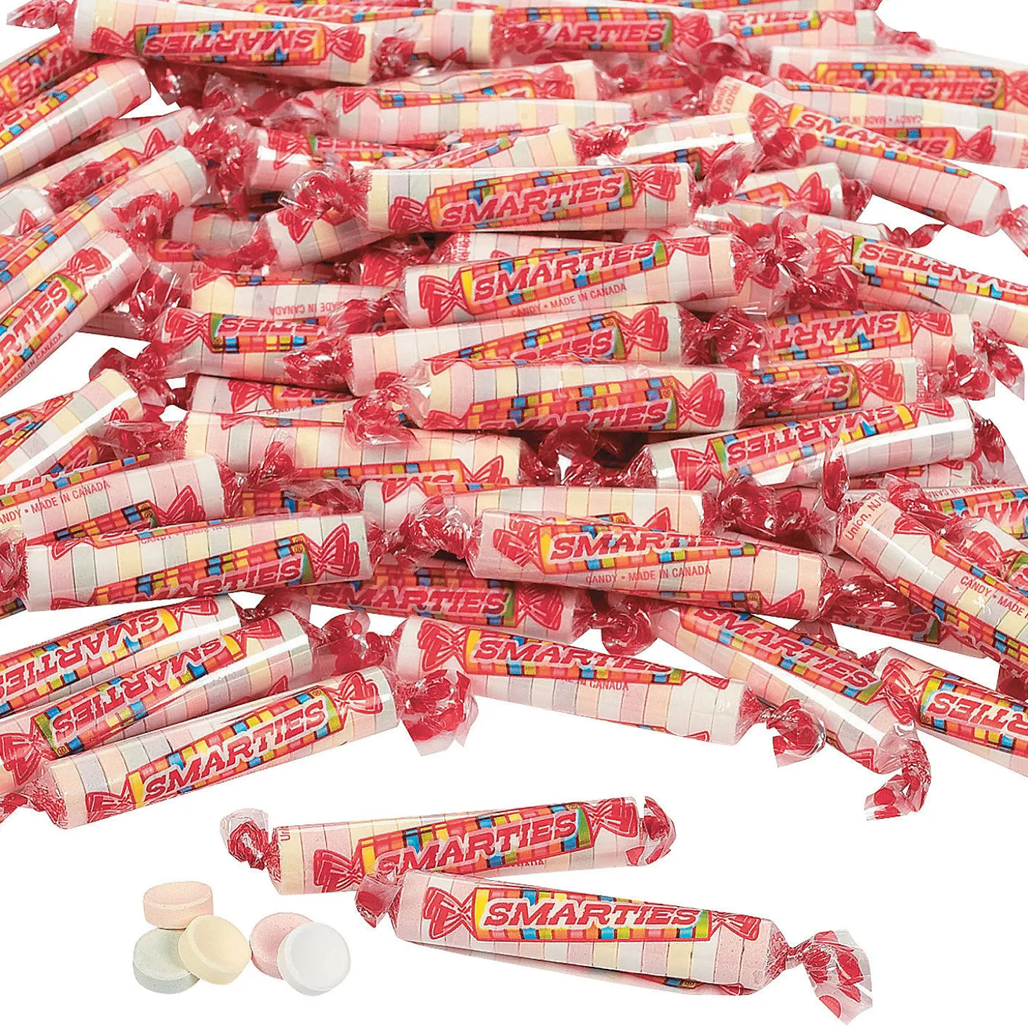 Smarties® Hard Candy Rolls - 120 Pc.