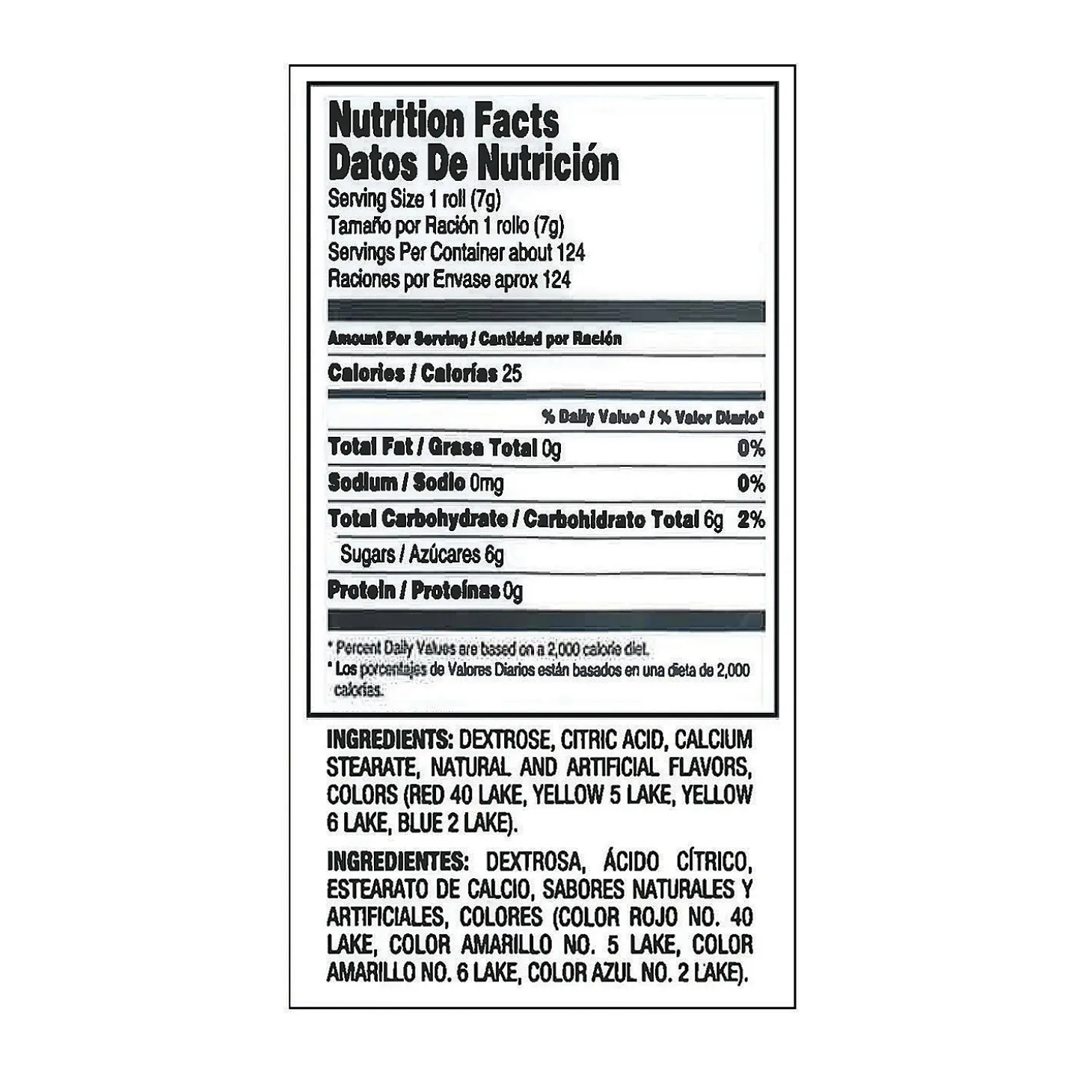 Smarties® Hard Candy Rolls - 120 Pc.