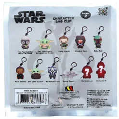 Star Wars Mandalorian Series 2 3D Foam Bag Clip One Random