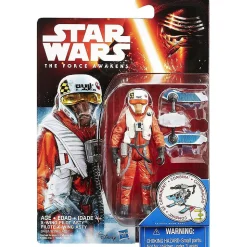 Star Wars The Force Awakens 3.75-Inch Figure Snow Mission Wave 2 X-Wing Pilot Asty