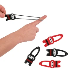 Stretchy Flying Ninjas - 12 Pc.