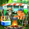Sunsout Camping Buddies 300 Pc Jigsaw Puzzle