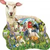 Sunsout Lamb Shop 1000 Pc Special Shape Jigsaw Puzzle