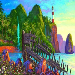 Sunsout Paradise Cove 500 Pc Jigsaw Puzzle