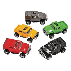 Suv Pull-Back Car Assortment - 12 Pc.