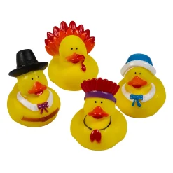 Thanksgiving Rubber Ducks - 12 Pc.