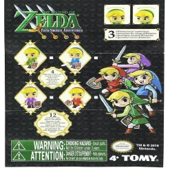 The Legend Of Zelda Mystery Gacha Ball Link Mini Figure - One Random