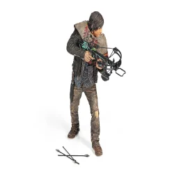 The Walking Dead Daryl Dixon Deluxe Poseable Figure Measures 10 Inches Tall