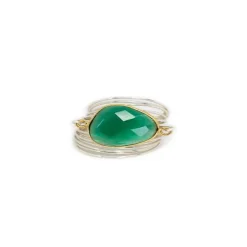 Torrey Ring Green Onyx