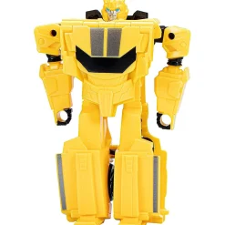 Transformers Toys Earthspark 1-Step Flip Changer Bumblebee 4-Inch Action Figure, Robot Toys