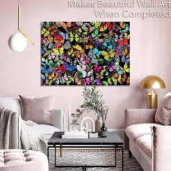 Unique Butterflies Jigsaw Unique Puzzles For Adults - Premium Quality - 1000 Pieces