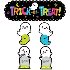 Value Ghost Trunk-Or-Treat Decorating Kit - 5 Pc.