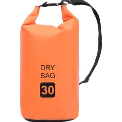 Vidaxl Dry Bag Orange 7.9 Gal Pvc