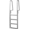 Vidaxl 4-Step Dock/Pool Ladder Aluminum 65.7"