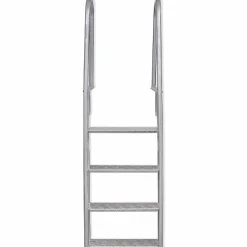Vidaxl 4-Step Dock/Pool Ladder Aluminum 65.7"