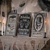 Vintage Vertical Signs Halloween Decorations