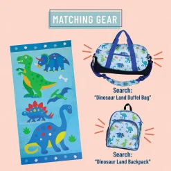 Wildkin Dinosaur Land 100% Cotton Beach Towel