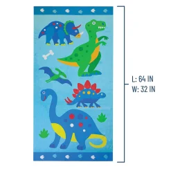 Wildkin Dinosaur Land 100% Cotton Beach Towel