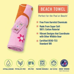 Wildkin Horses 100% Cotton Beach Towel