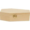 Woodpeckers Crafts, Diy Unfinished Wood 6" Coffin, Pack Of 12