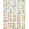 Wrapables Waterproof Temporary Tattoos For Children, 20 Sheets, Easter