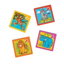 Zoo Animal Slide Puzzles - 12 Pc.